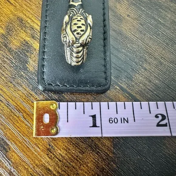 Gucci Tiger‎ Metal Leather Key Ring Keychain Bag Charm